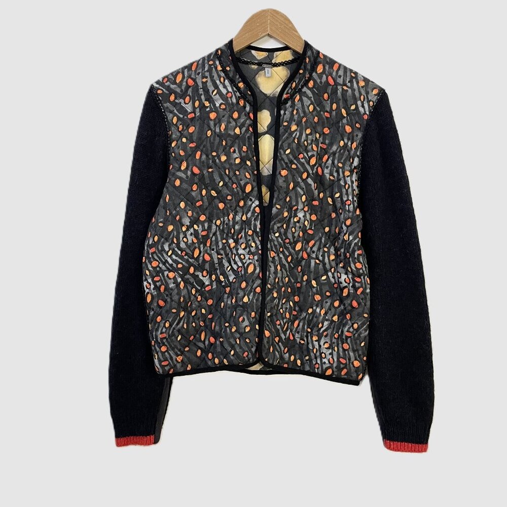 Anthropologie Blank NYC Alyxa Quilted Open-Front Jacket